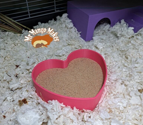 Hamster sand bath dig box - hamster, bath,