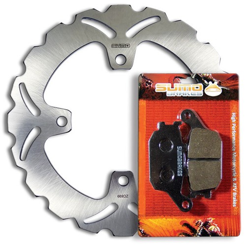 Rear brake rotor pads for - rear,