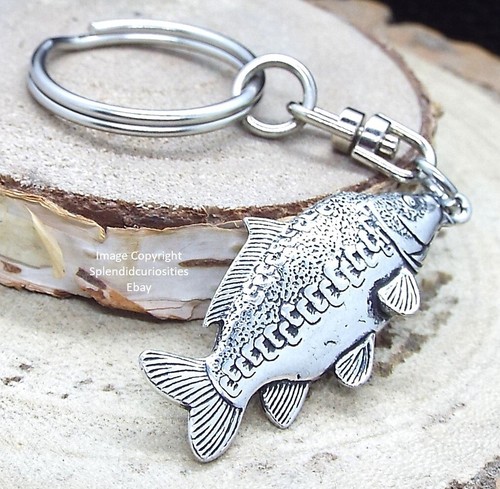 Mirror carp fish - carp, keyring