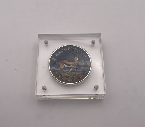 2018 1oz colourised krugerrand - 2018,