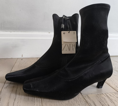 Zara black sock - zara,