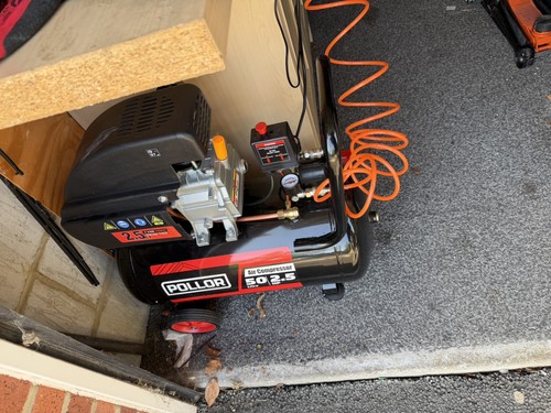 Pollor 50l air - air, compressor