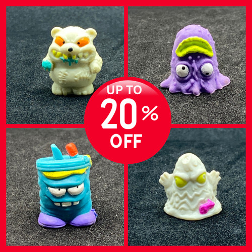 Trash pack characters bins - trash,