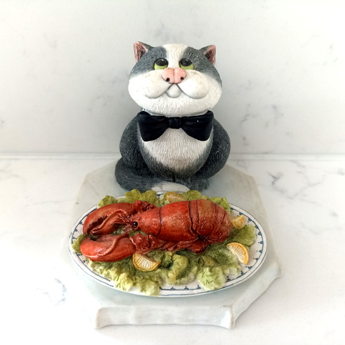 Comic curious cats dinner - comic,