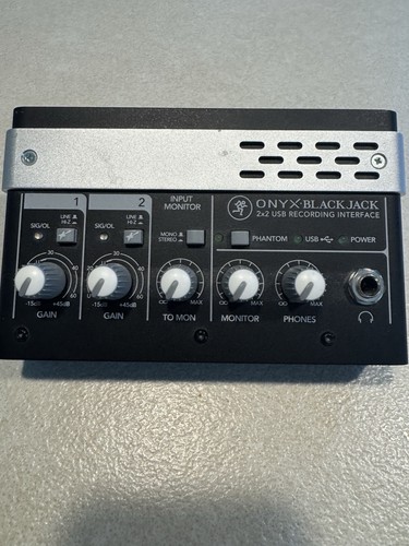 Mackie onyx blackjack 2x2 - onyx,
