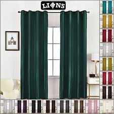 Luxury Faux Silk Eyelet