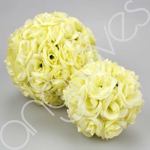 Large small cream rose - cream,