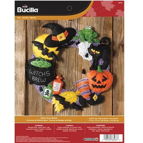 Bucilla witch brew felt - brew,