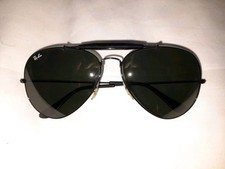 Ray-Ban Outdoorsman ll RB3029 Black Frames  Green G-15 Lenses 62mm 