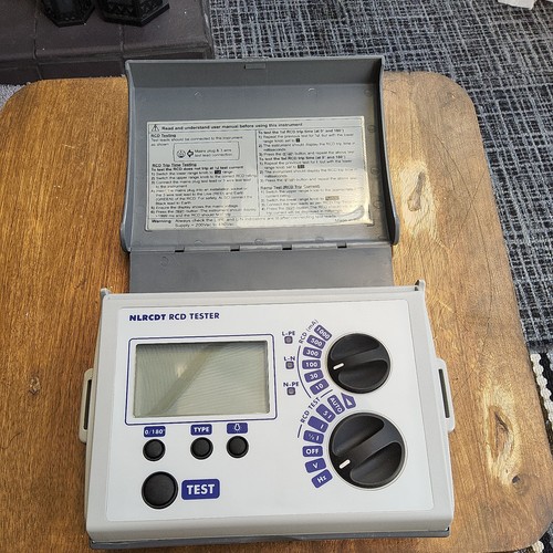 Rcd tester electrical test - rcd,