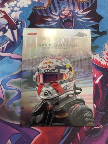 Topps chrome helmet - chrome, f1