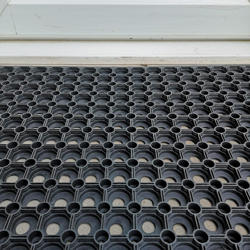 Hollow rubber mat grass - hollow,
