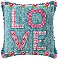 SKTWOE Latch Hook Cushion Kit