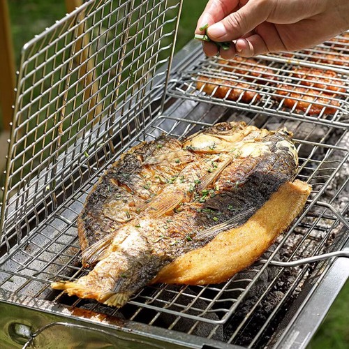 Barbecue grilling basket grill - basket,