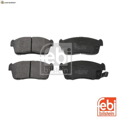 Brake pad set - pad,