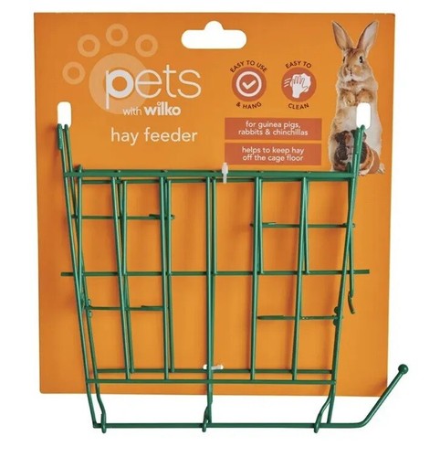 Small animals hanging hay - x,