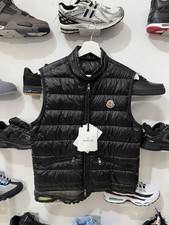 Moncler Gui Black Gilet Size 1