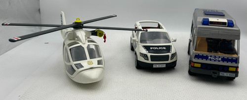 Playmobil police helicopter - playmobil,