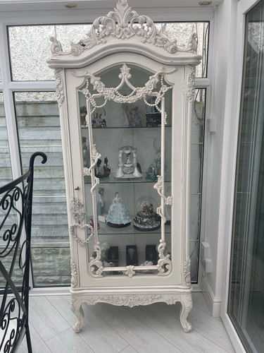 Vintage glass door display - glass,