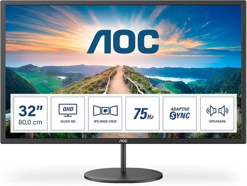 Aoc q32v4 wqhd qhd ips - 32",