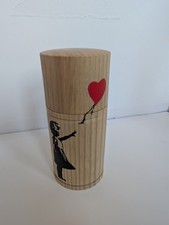 Banksy Limitless Spray Can Wooden Engraved Authentic 100% Genuine