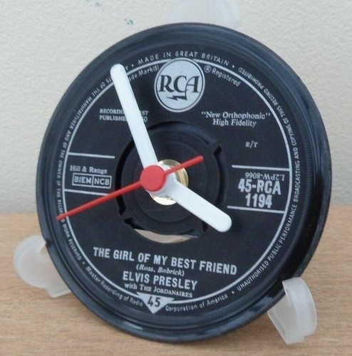 Elvis presley clock desk - presley,