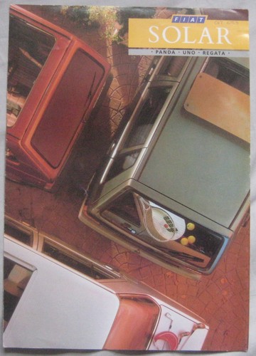 September 1987 fiat panda uno - fiat,