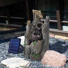 Solar Natural Slate Garden