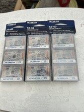 Olympus XB-60 MC-60 Microcassette Recorder Tapes X9 Brand New
