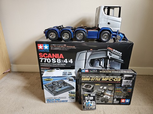 Tamiya scania 770 8x4 - scania,
