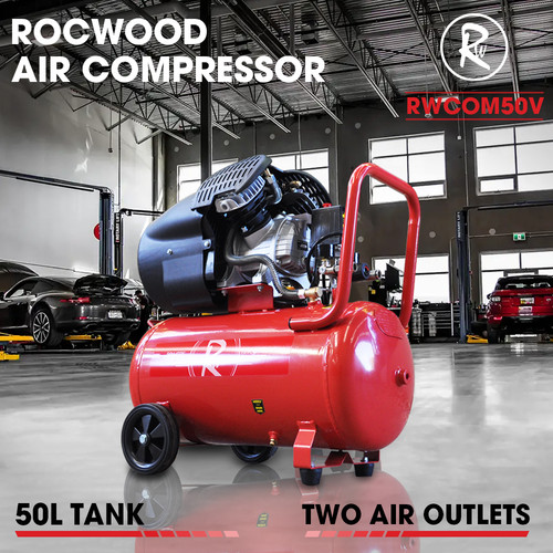 Air compressor rocwood 50l - compressor,