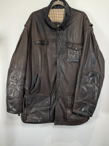 Barbour bushman leather - barbour, jacket