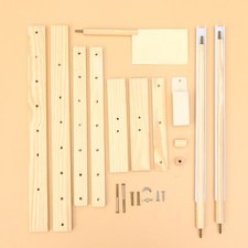  Embroidery Frame Lap Stand Adjustable Rotated Hoop Cross Stitch Wooden Rack