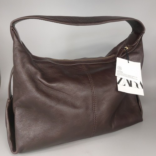 New zara leather - new,