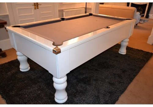 New fox gloss white round - round, leg