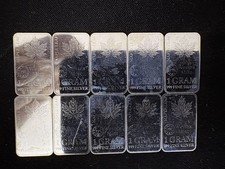 x10 Wessex Mint 1g .999 Silver
