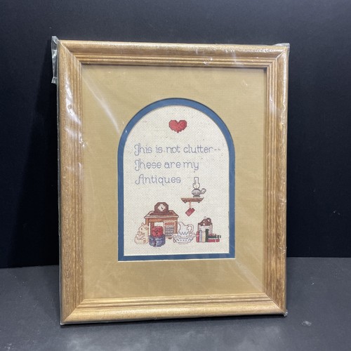 Vtg 1987 not clutter stitch - not,
