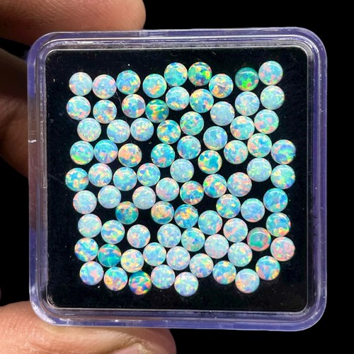 Pcs australian opal 3mm - 25,