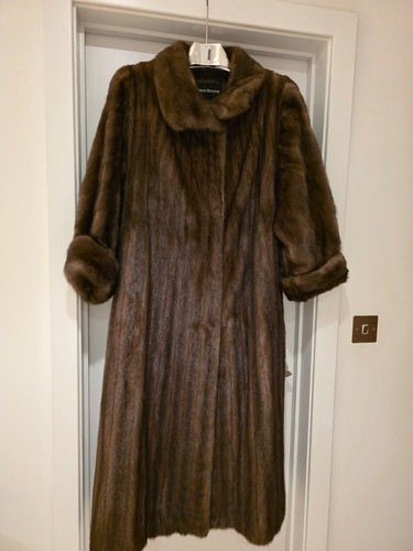 Genuine mink full length fur - mink,