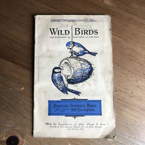 Cigarette cards wild - cigarette,