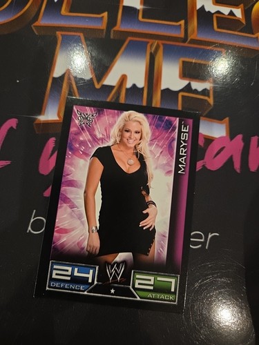 Topps wwf wwe - wwe, maryse