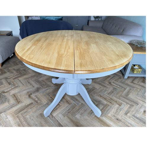 Restored extendable round oval - restored,