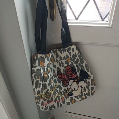 Minnie mouse reversible tote - reversible,