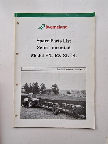Kverneland ol semi - px/rx-sl-ol,