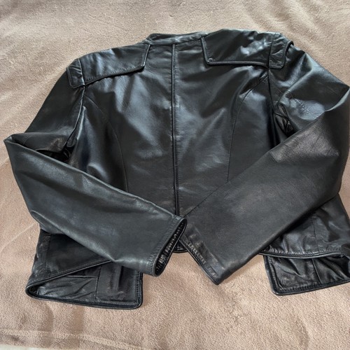 Soft black leather jacket - soft, by