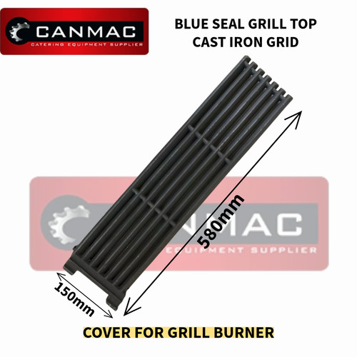 Blue seal grill parts cast - blue,
