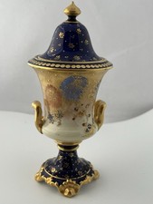 Royal Crown Derby Gilded Vase And Cover Circa 1899