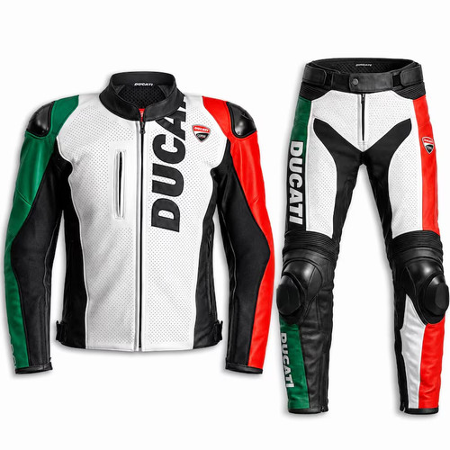 Ducati leather motorcycle - ducati,