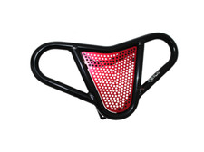 QBRUS PRO M2 Front Bumper in Black/Red for the Quadzilla SMC 250 Quad Bike Parts
