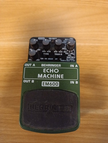 Behringer em600 echo machine - behringer,